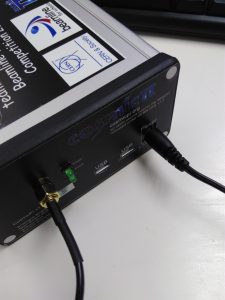 Make sure you connect and power the AC adapter before connecting the USB. Otherwise you'll need to do it again!
